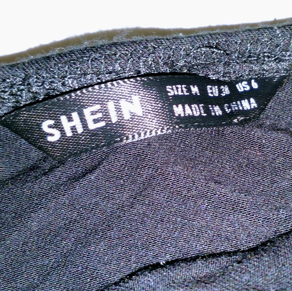 Shein Fringe Trim One Shoulder Bodysuit - Picture 13 of 13